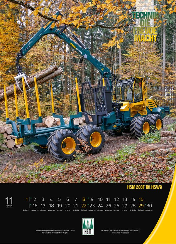 Kalender 2020 "HSM"